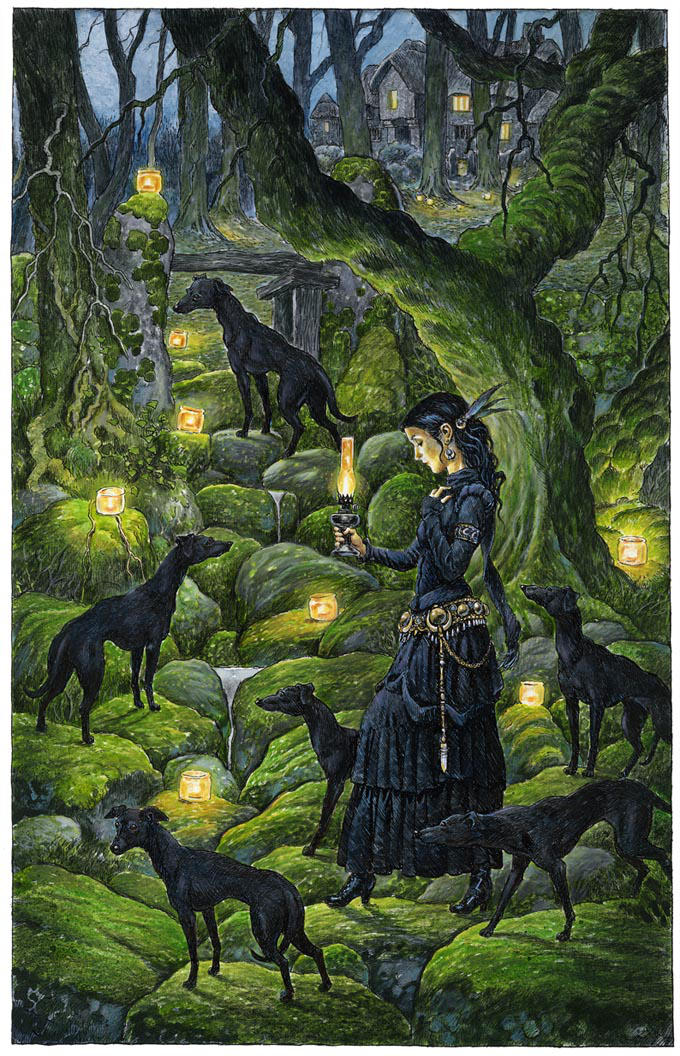 Mariana and the Black Whippets by 3-hares
