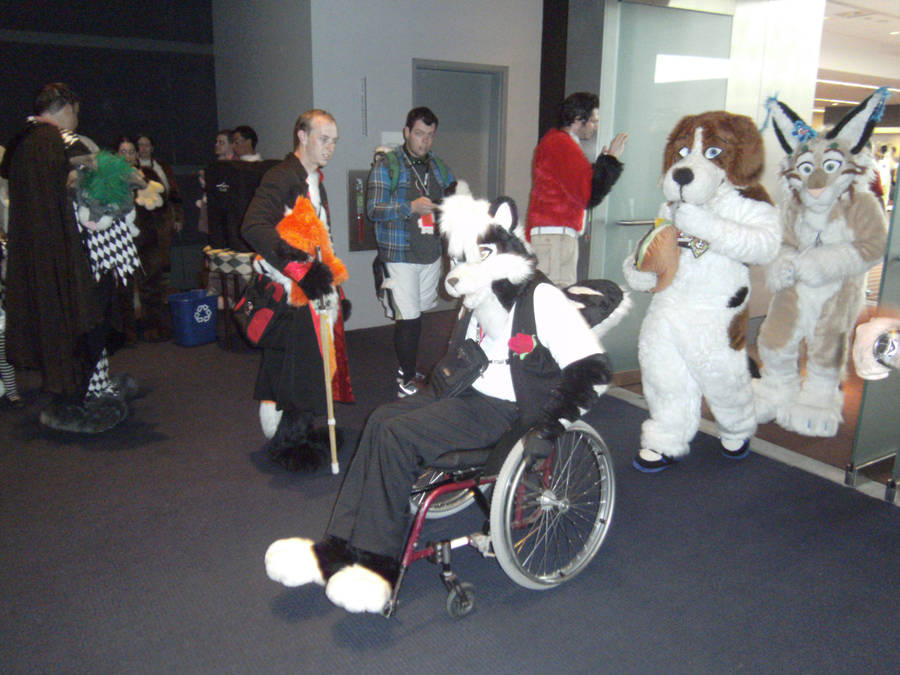 AnthroCon - Fursuit Parade 1 by Milkb0ne