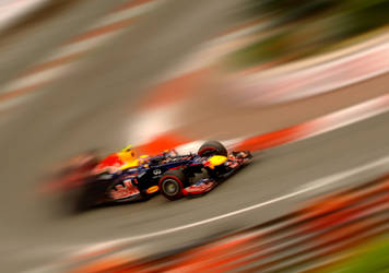 Mark Webber wins Monaco GP 2012 by DaveAyerstDavies
