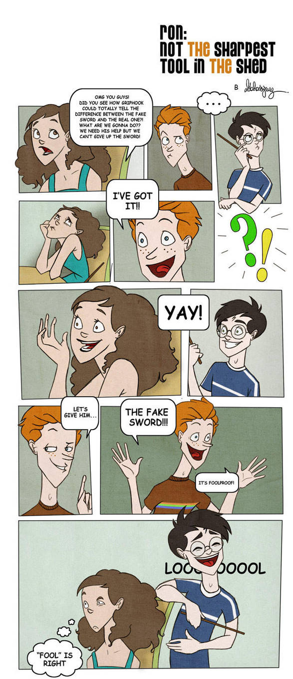 Harry Potter Comic 01 by Loleia
