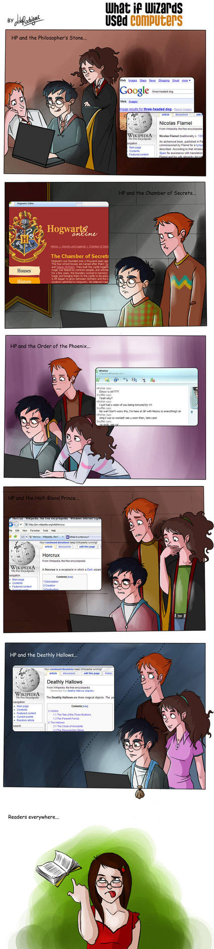 Harry Potter Comic 04 by Loleia
