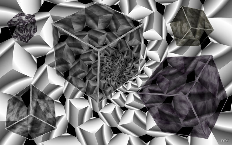 Cubes Enigma by LaraBLN