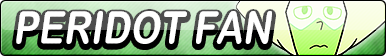 Peridot Fan Button by EclipsaButterfly
