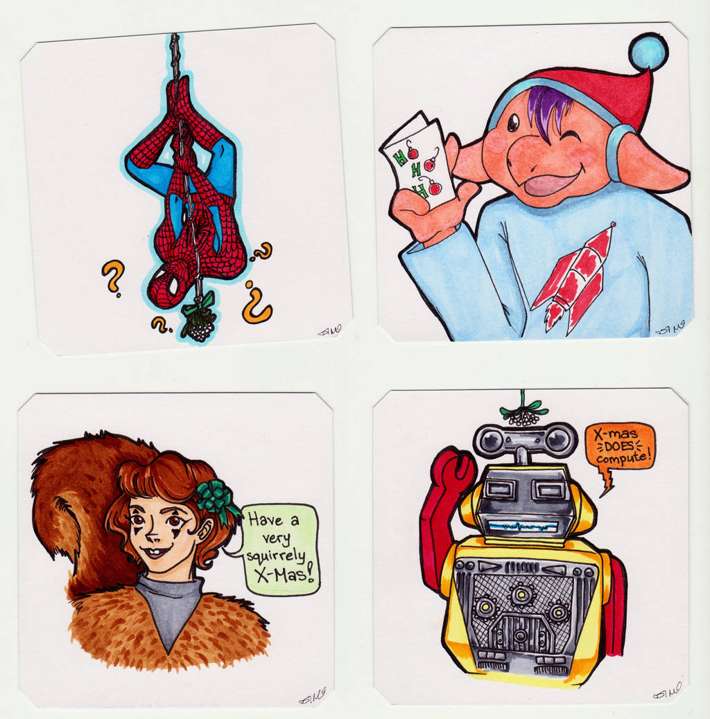 Christmas Cards 2015 pt 2 by paper-stars