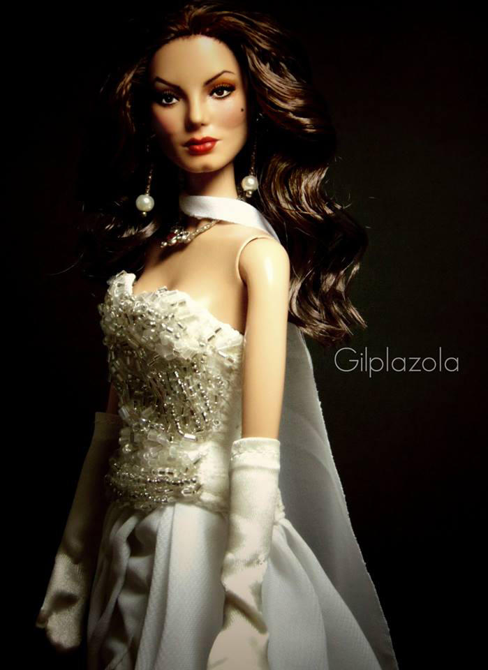 maria felix diva repaint barbie doll by plazola on DeviantArt