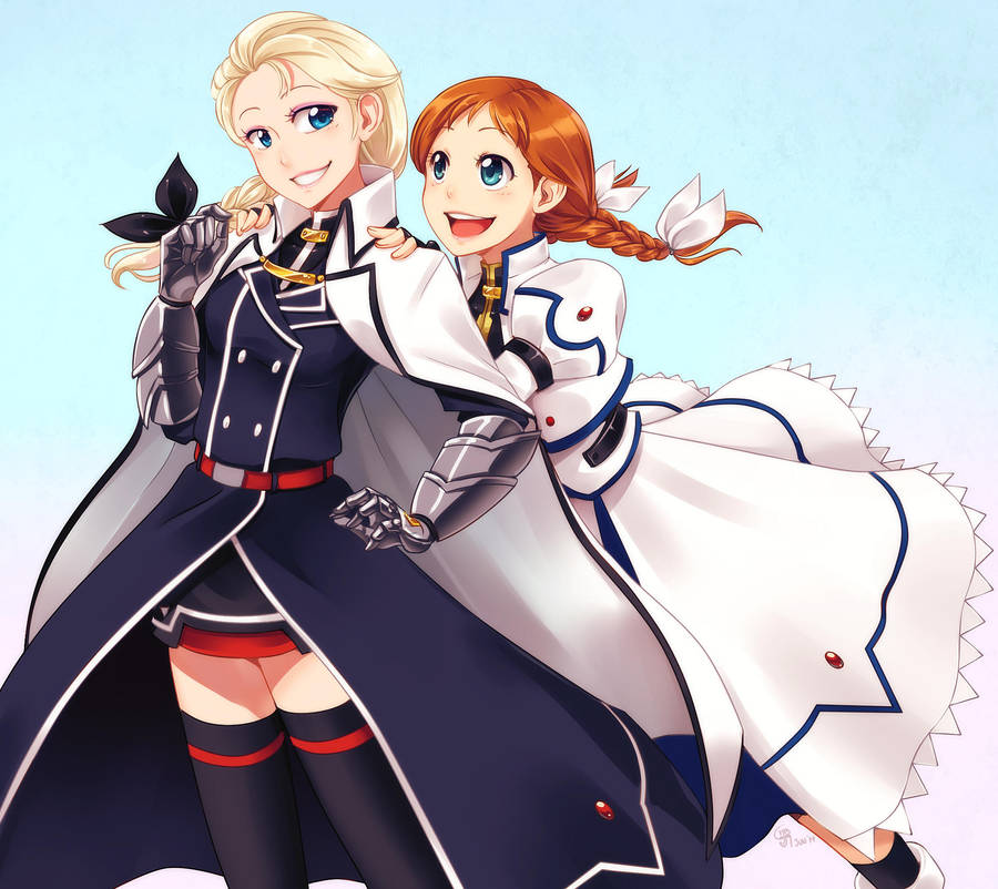 Frozen Nanoha by DejiNyucu