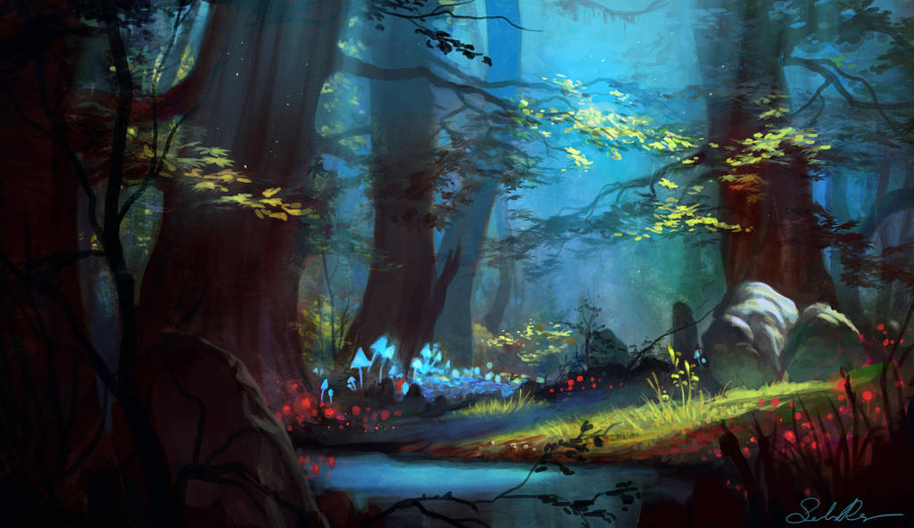 Happy Birthday Jenny!! *Magic Forest* by Selenada Happy Birthday Jenny!! *Magic Forest* by Selenada