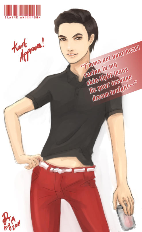 Blaine AnDERPson - Glee by ShaoranKun