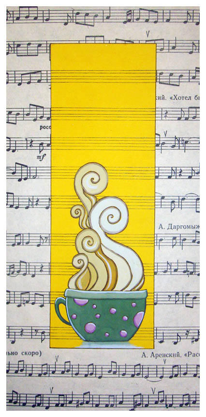 a composers coffebreak by Adnil