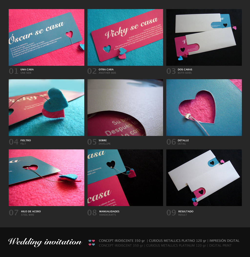 My wedding invitation by vikifloki
