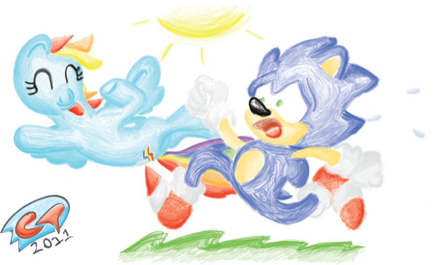 Sonic Vs. The Rainbow by ClassicTeam