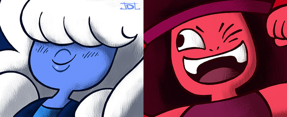 The colors of... Garnet?