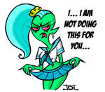 SkeCom: Not a good girl by JaviDLuffy