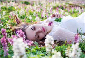 In a flood of flowers by Arryja