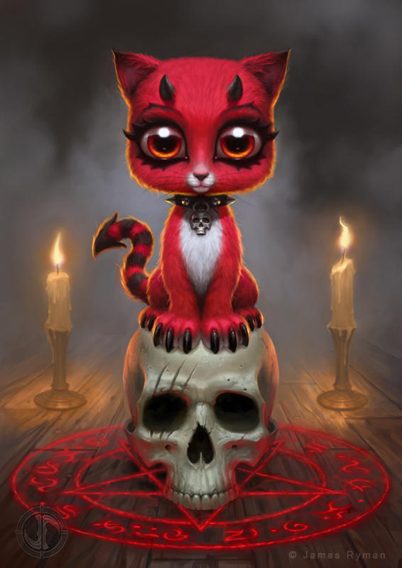 Devil Kitty by JamesRyman
