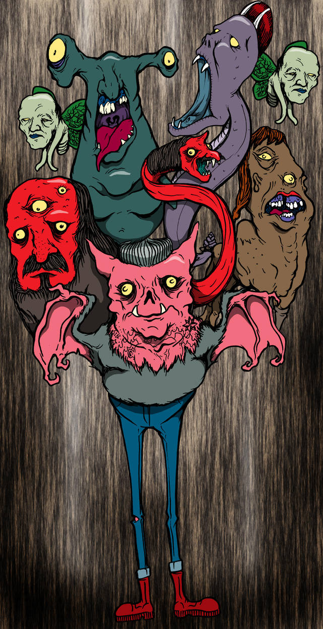 Man Beast Friends by HorrorRudey