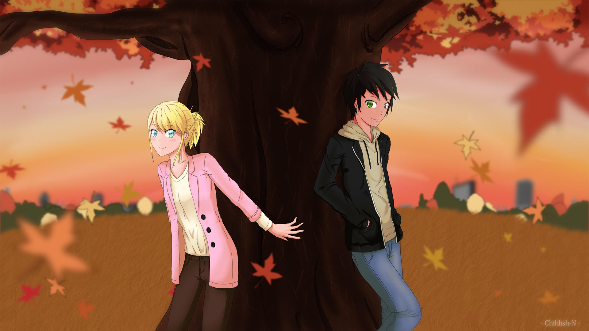 Autumn Rendezvous by Childish-N