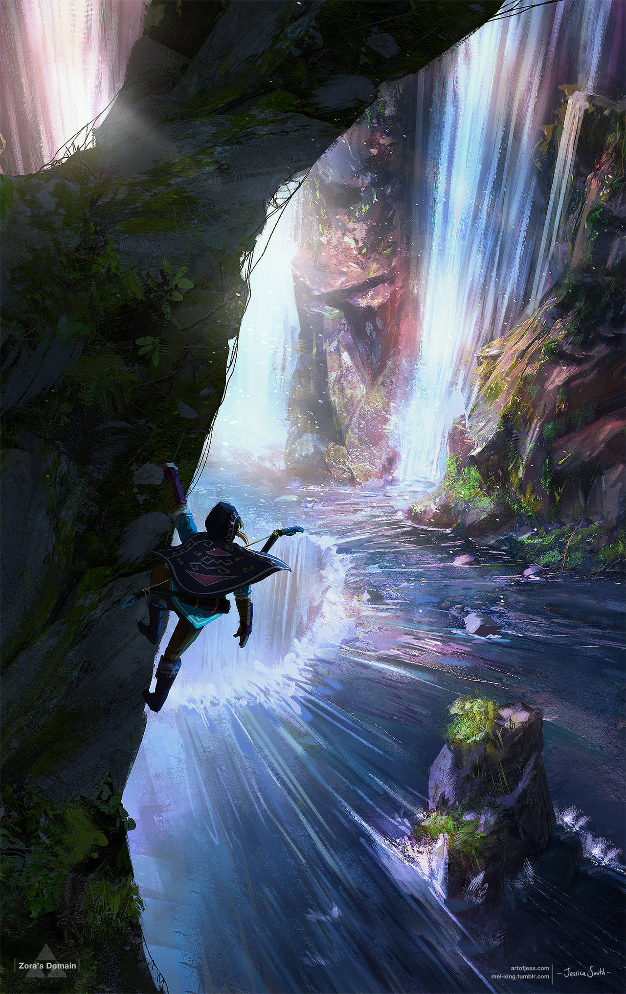 Zora's Domain - Zelda Open World by Mei-Xing