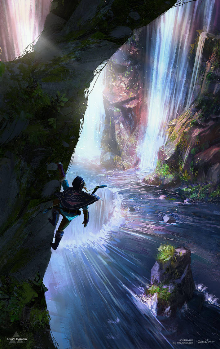 Zora's Domain - Zelda Open World by Mei-Xing