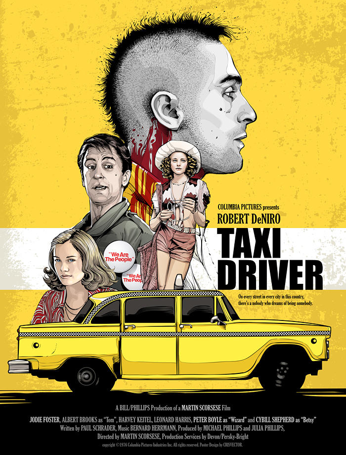 Taxi Driver - Alternative Poster by CrisVector
