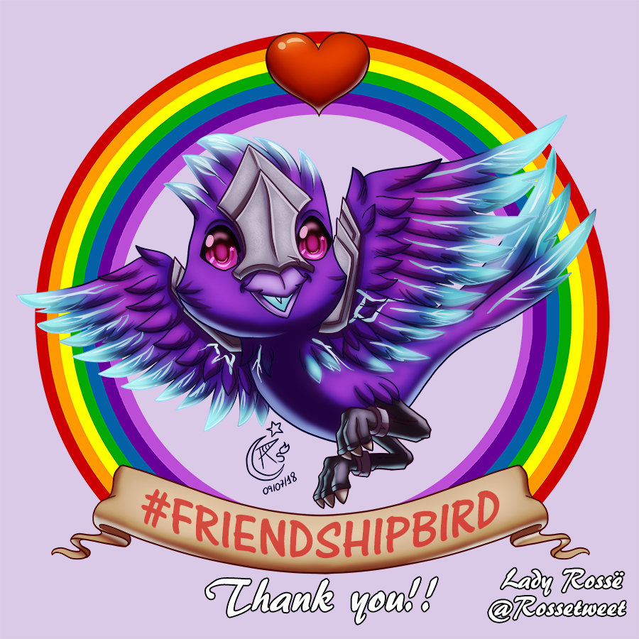 My little Violet Spellwing by LadyRosse