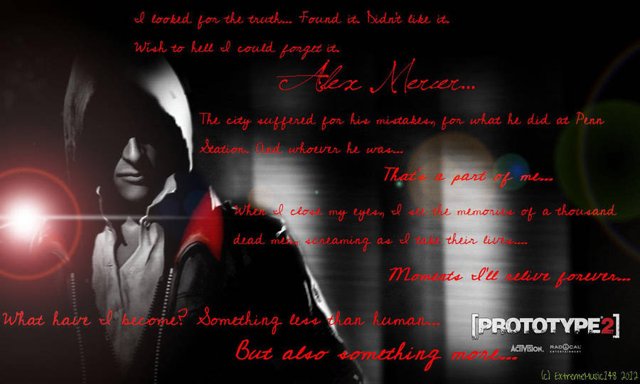 Prototype Alex Mercer (Ending Quote) by ExtremeMusic148 on DeviantArt