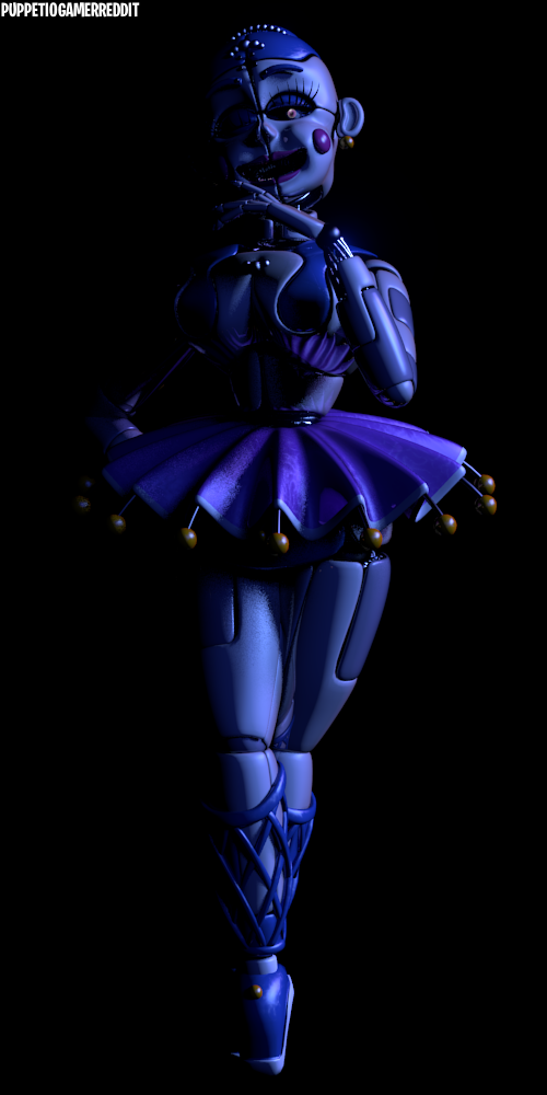 Sister Location - Ballora Render by Puppetio on DeviantArt