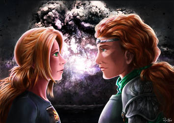 Through time and Space by psychee-ange