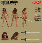 Marina Glaivas - Derigion nude by Kervala