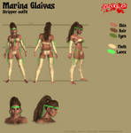 Marina Glaivas - Stripper outfit by Kervala