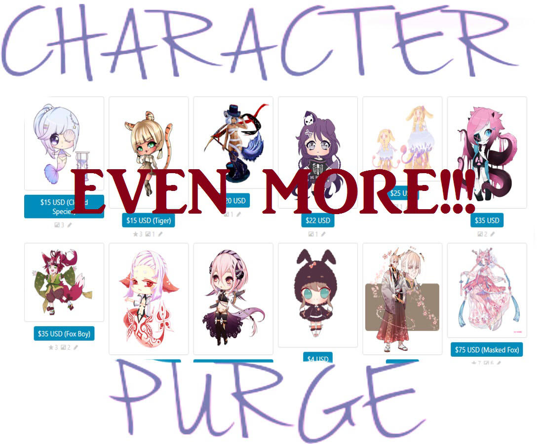 (OC PURGE)ReSelling/Trading OC's(OPEN)(MORE ADDED) by Neopalitan