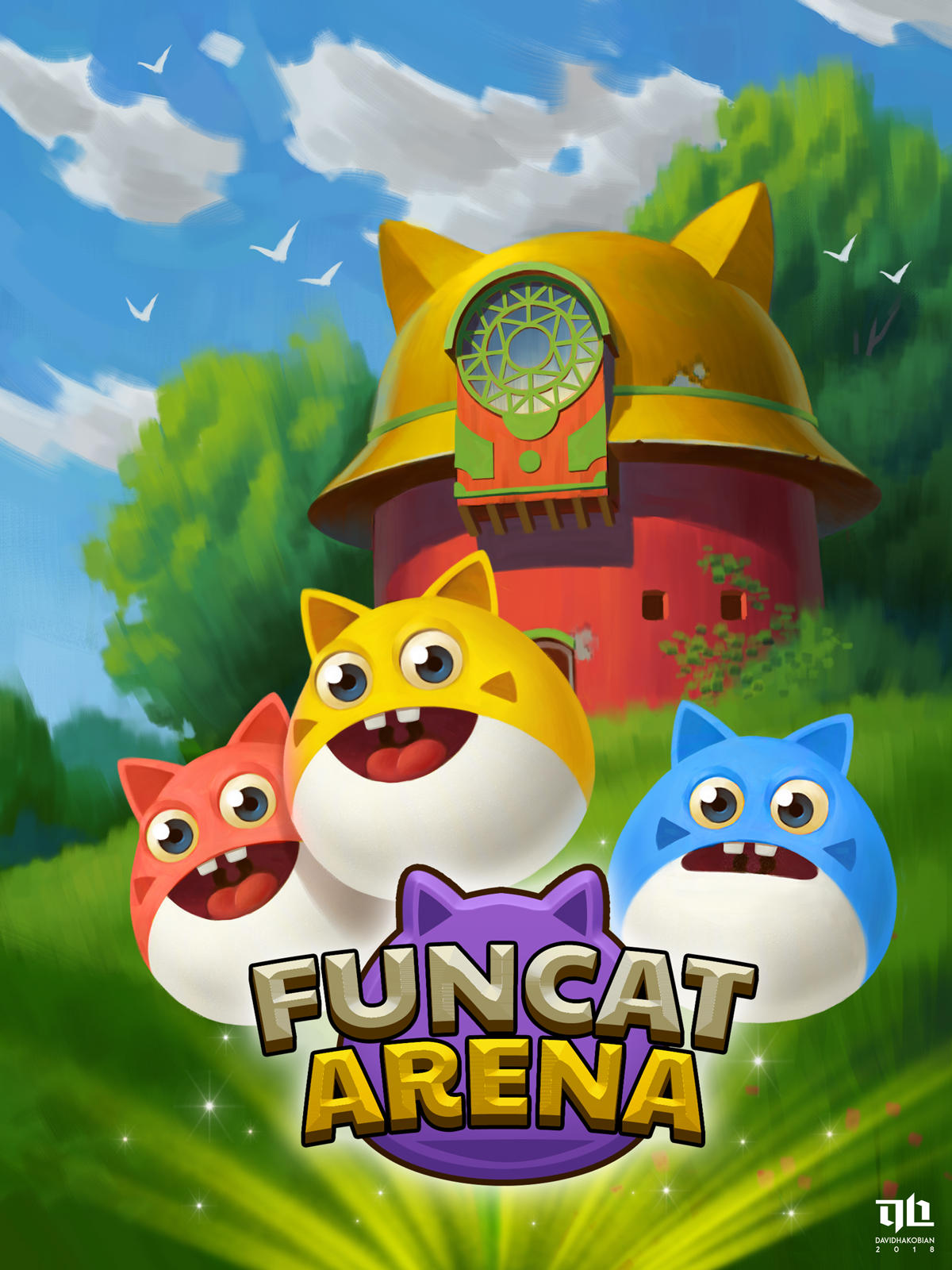 Funcat Arena - Loading Screen by DavidHakobian