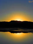 Sunset at the Salar Salt Desert, Bolivia by Tomer-DA