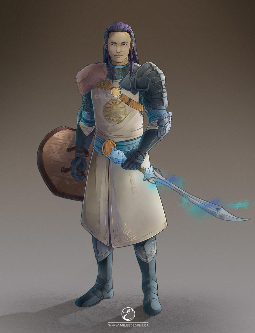 Dungeons and Dragons - Aurion Khan by Milee-Design