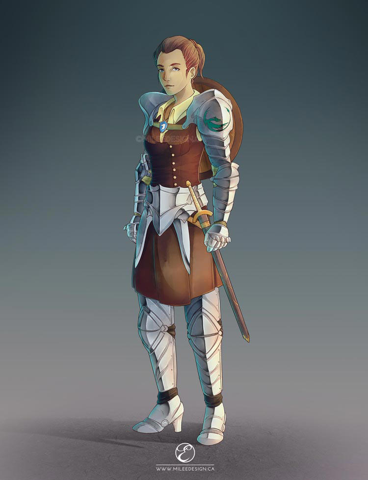 Dungeons and Dragons : Eponine by Milee-Design