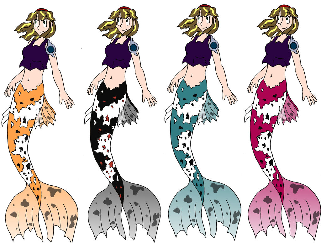 KH Vye Mermaid Alts by Vye-Brante