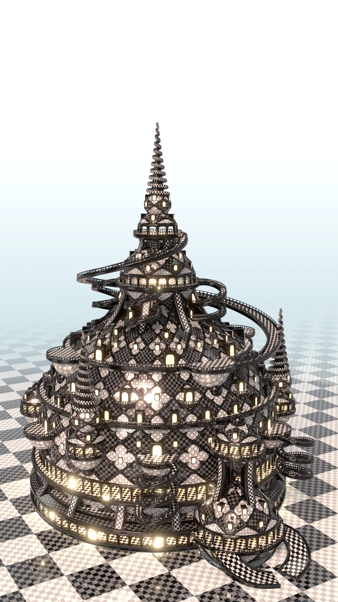 Dystopian Tower - (Contest) by Etrelley