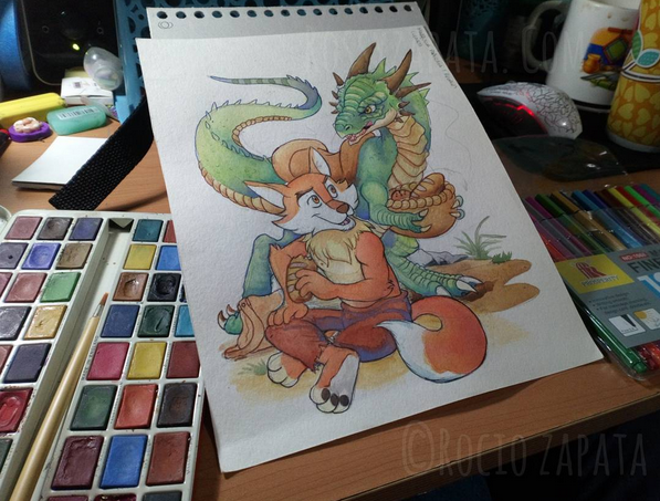 Cheap Art Supply Challenge by Silver-Ray