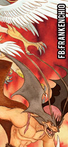 Devilman and Sirene cropped by Silver-Ray