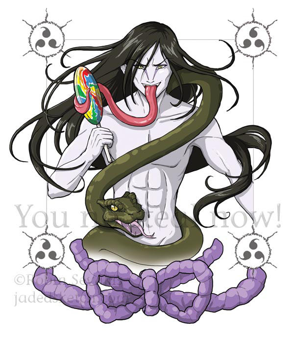 Bishie Villain: Orochimaru by jadress