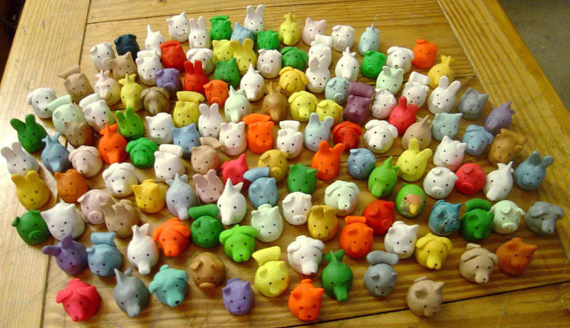 The Munchy Animal Army by jadress