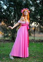 Giselle -Enchanted -pink dress by LadyGiselle