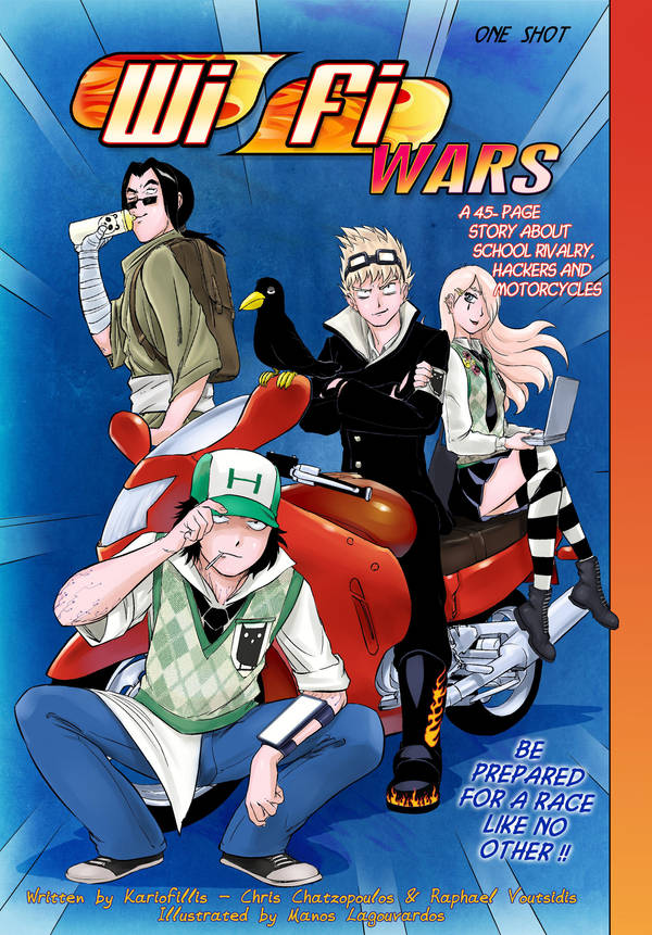 WiFi Wars Cover by Mangatellers