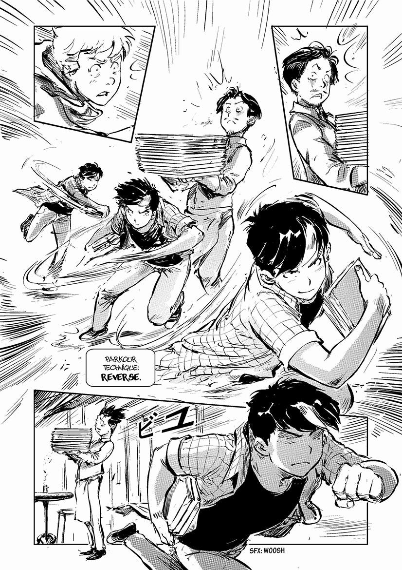 R.u.N. Chap02: Parkour Technique: Reverse by Mangatellers