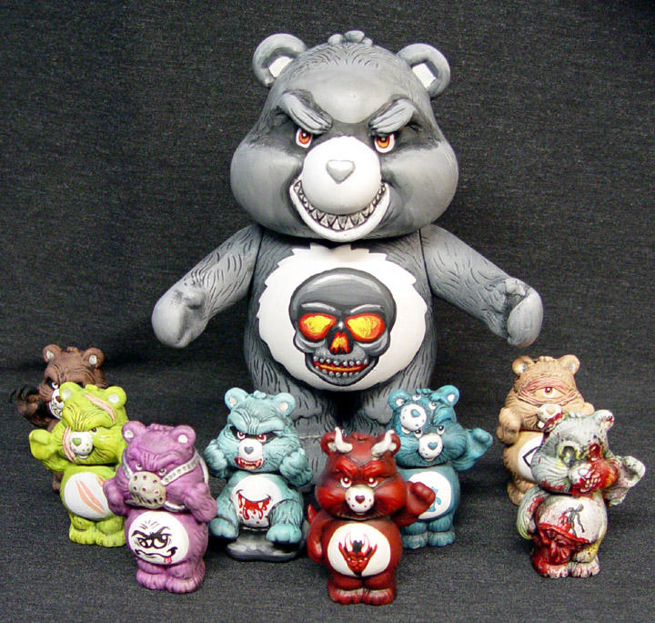 Killer Care Bear Family 1 by Undead-Art