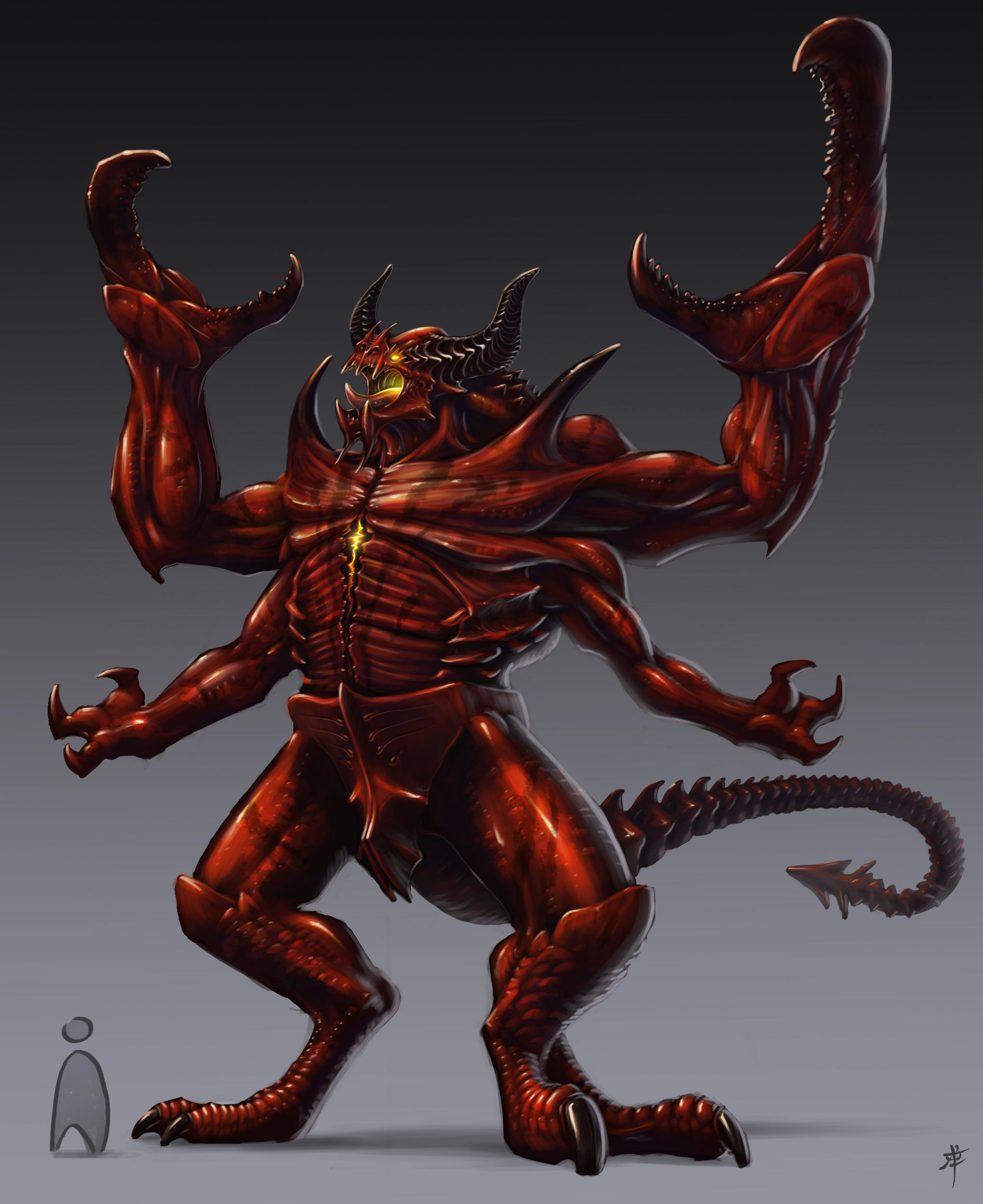 Glabrezu By Rob powell On DeviantArt Glabrezu By Rob powell On DeviantArt