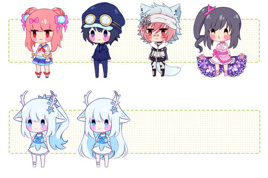 Chibits Batch 4 By Nanaiko On Deviantart