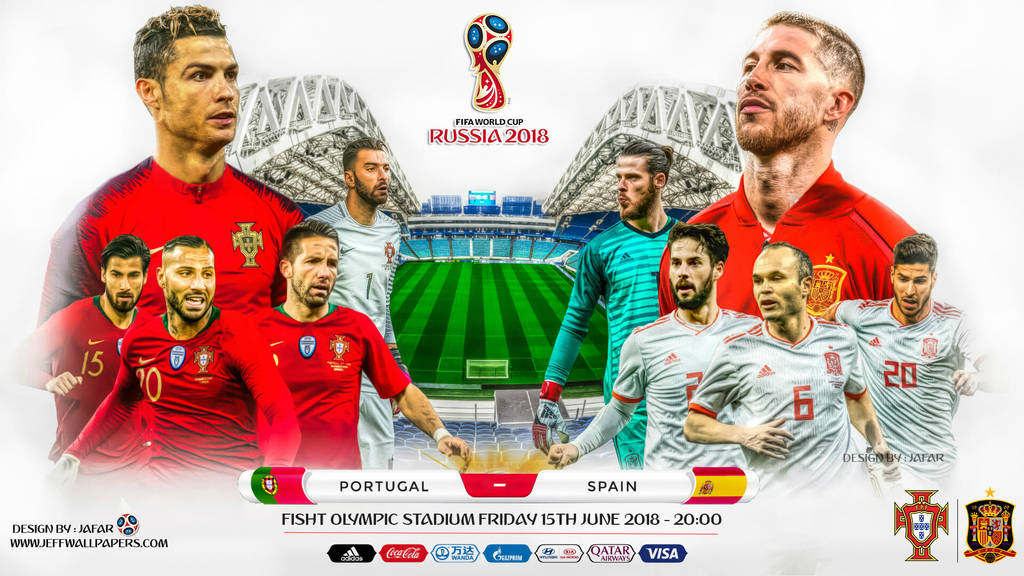 PORTUGAL - SPAIN WORLD CUP 2018 by jafarjeef on DeviantArt