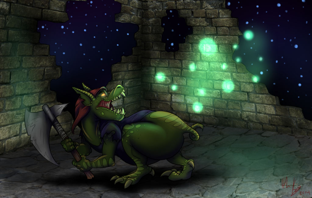 A Goblin's Pet Peeve by WildDogChild on DeviantArt