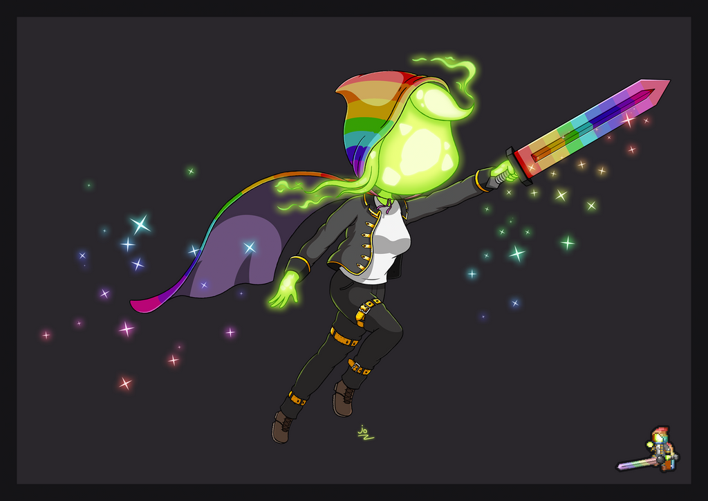 Starbound - JoJo the Novakid by JoTheWeirdo
